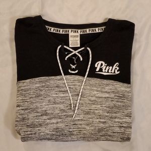 Pink black & White sweatshirt
